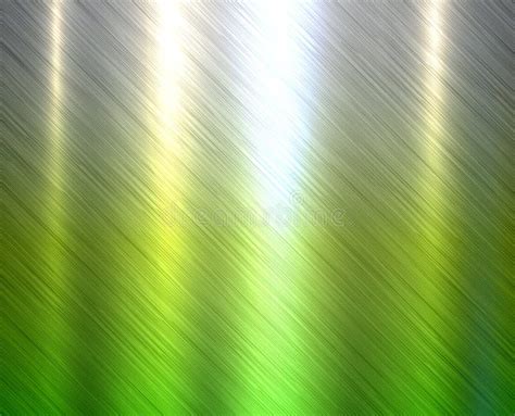 Metal Silver Green Texture Background, Brushed Metallic Texture Plate Pattern Stock Vector ...