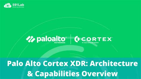 Palo Alto Cortex XDR: Architecture & Capabilities Overview