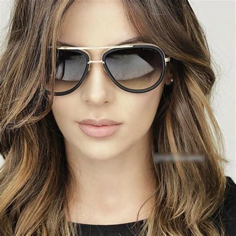 2017 Vintage Aviator Sunglasses Women Brand Designer Oculos Feminina Driving Sun Glasses Gafas ...