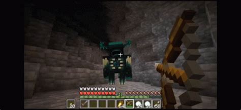 Warden Warden Minecraft GIF - Warden Warden Minecraft Caves And Cliffs ...