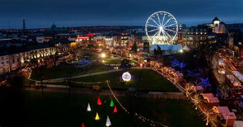 The Best Places to See Christmas Lights Events in Ireland