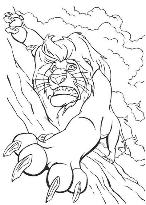 Lion King Coloring Pages Printable