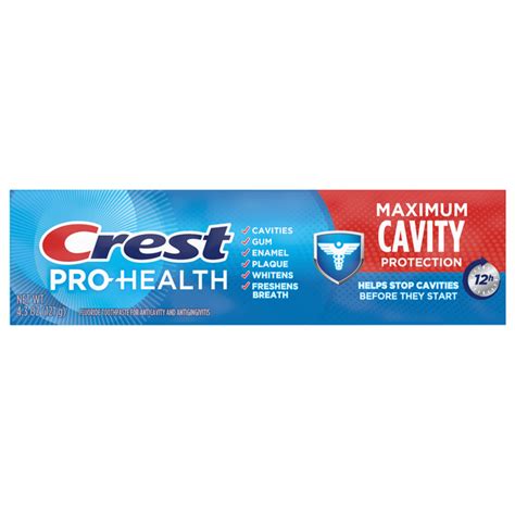 Save on Crest Pro-Health Maximum Cavity Protection Toothpaste Order Online Delivery | GIANT