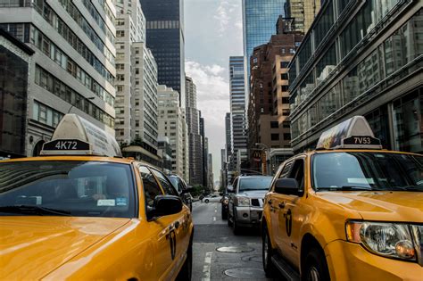 New York Taxis Free Stock Photo - Public Domain Pictures