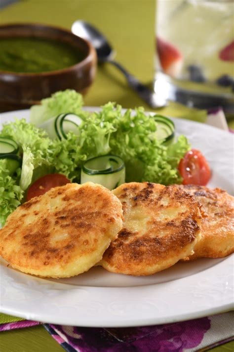 Tortitas de Papa con Queso Cotija Caseras