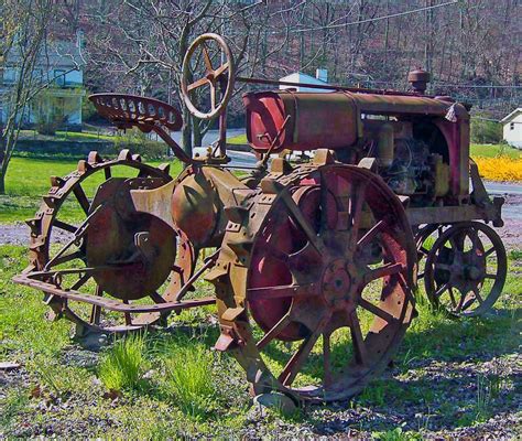 -Antique-Farm-Tractor. | Antique tractors, Tractors, Farm equipment