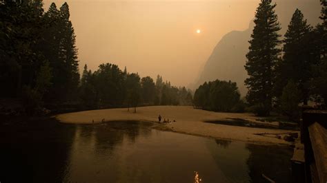 Yosemite National Park closes due to hazardous air quality from the ...