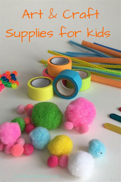 The best list of art supplies for kids: To help you free up more time for what is important ...