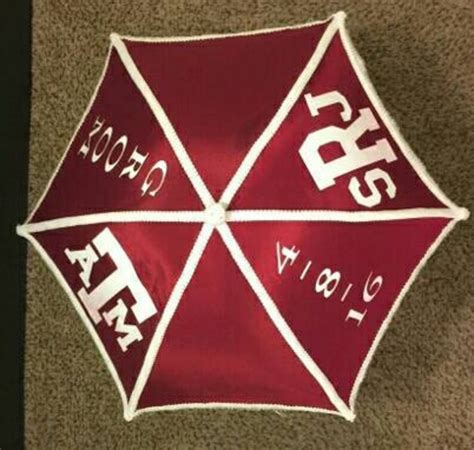 New Orleans Second line Umbrellas Texas A&M inspired set | Etsy