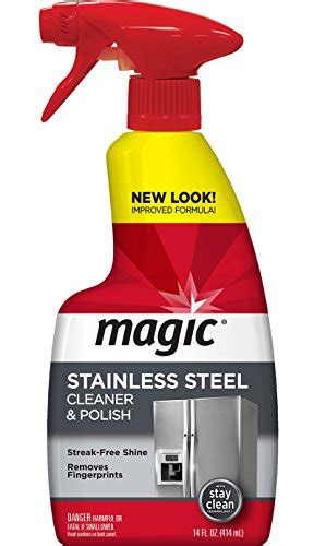 Magic Stainless Steel Cleaner Spray - My Cleaning Connection