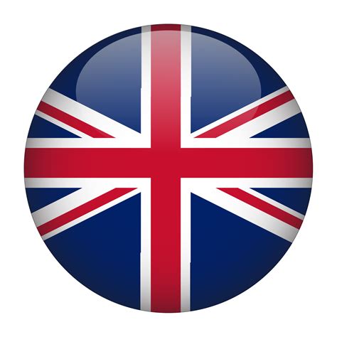 United Kingdom 3D Rounded Flag with Transparent Background 15272138 PNG