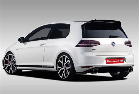 Supersprint Exhaust for VW GOLF VII GTI Clubsport S 2.0 TSI (310 Hp ...