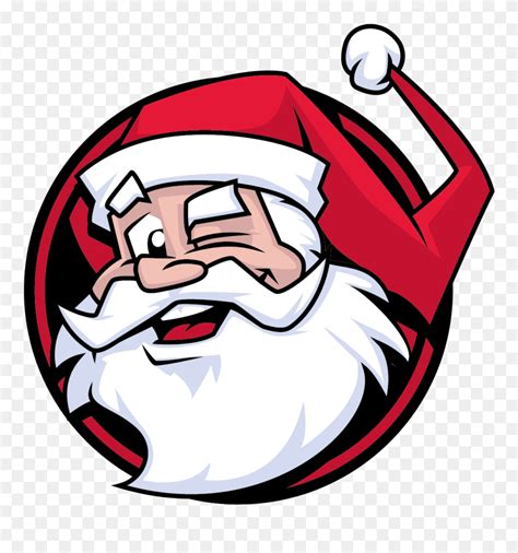 Santa Claus Logo Png Clipart (#5646085) - PinClipart