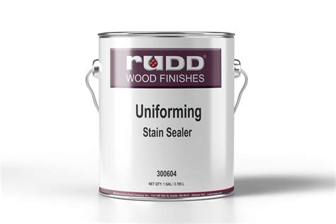 Uniforming Stain Sealer - Rudd Wood Finishes