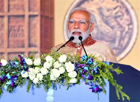 Prime Minister Narendra Modi during a public rally