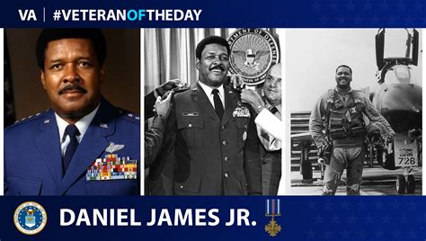 #VeteranOfTheDay Air Force Veteran Daniel James Jr. - VA News