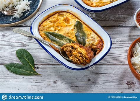 Bobotie - South African Cuisine Stock Image - Image of curry, ethnic: 213230305