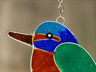 Stained glass bird | Scouse Smurf | Flickr