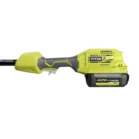 RYOBI 40 Volt Battery Attachment Capable String Trimmer and Leaf Blower Combo Kit