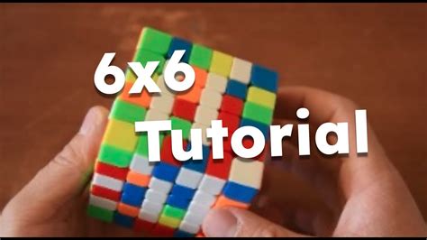 How to Solve a 6x6 Rubik's Cube(beginner method) - YouTube