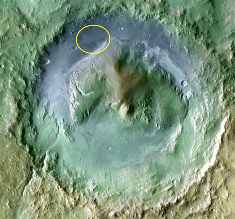 MSL Landing Site Finalist: Gale Crater - NASA Mars