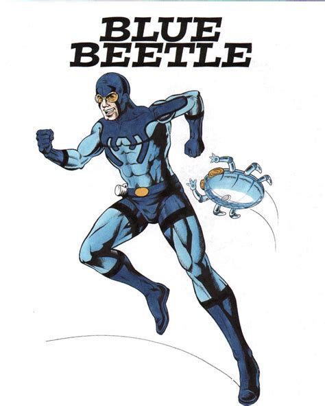 Blue Beetle, Ted Kord- Color ~~~ by FnkNY on DeviantArt