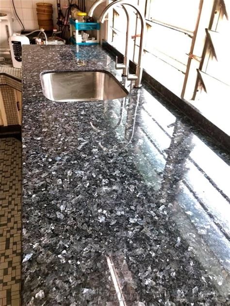 Silver Pearl Granite Prefab Kitchen Countertops from China - StoneContact.com