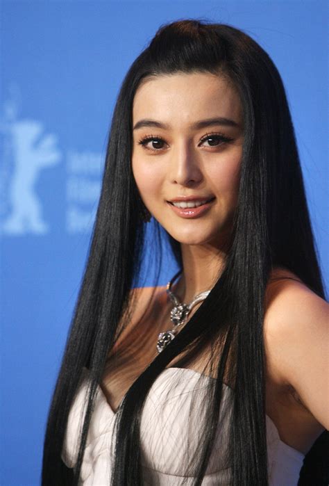 Chinese actress Fan Bing-Bing poses duri