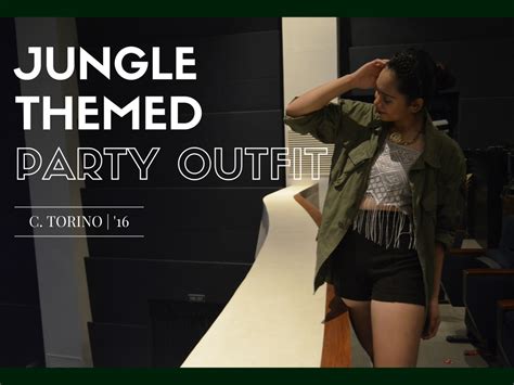 Rummaged Musings: Jungle themed outfit