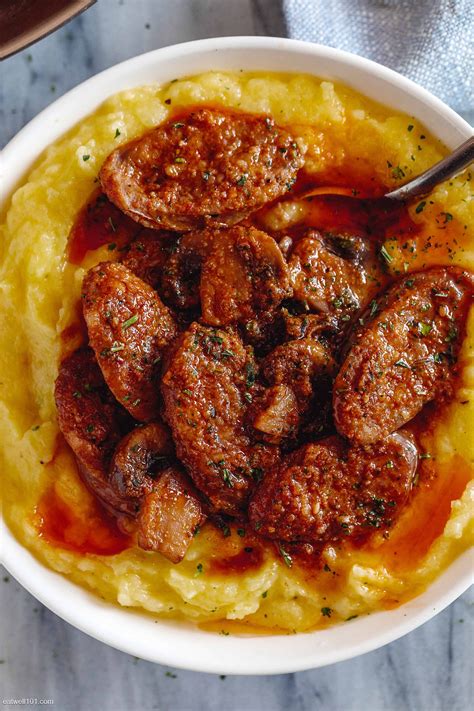 Cajun Sausage Mushrooms with Spaghetti Squash Mash in 2020 | Sausage recipes for dinner, Cajun ...