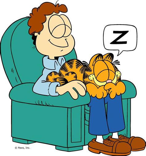 It's Sunday... I don't HAVE to move. | Garfield cartoon, Garfield and odie, Garfield comics