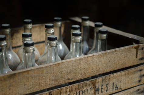 Free Images : wood, wine, vintage, antique, glass, drink, bottle, beer, alcohol, crate, lager ...