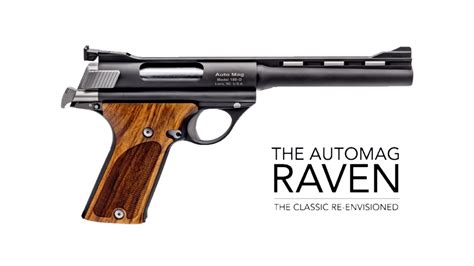 The Raven! Auto Mag 180 .44 AMP Model-D Classic Edition - Gun Industry Marketplace