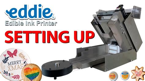 How to set up the Eddie Edible Ink Printer - YouTube