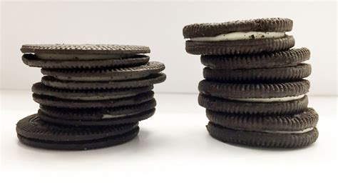Side-By-Side Comparison of New Oreo Thins to Original | Oreo thins ...