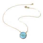 Taurus Constellation Necklace Sky Blue – Carla De La Cruz Jewelry