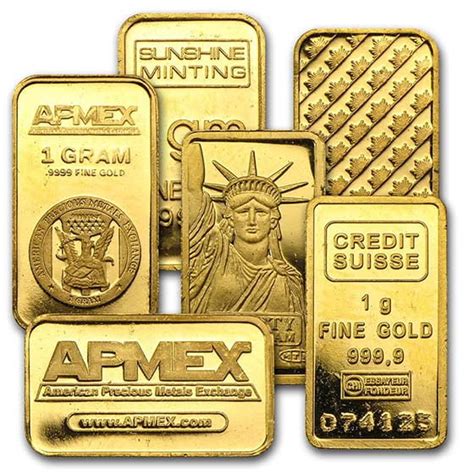 1 gram Gold Bar - Secondary Market - Walmart.com