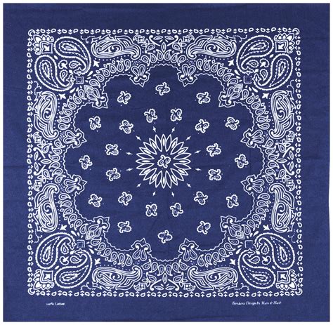 Large Bandanas 27 x 27 | Versatile Biker Rags | Classic Paisley Bandana Pattern - Walmart.com