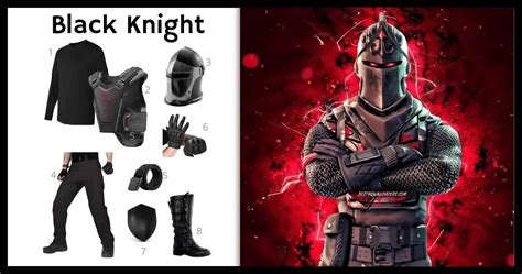 Black Knight (Fortnite) Costume For Cosplay & Halloween 2024