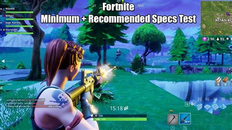 Spek Minimum Fortnite Pc - downhfil