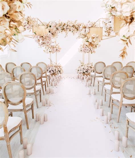 Wedding Ceremony Spaces That Are Making Us Swoon - Modern Wedding