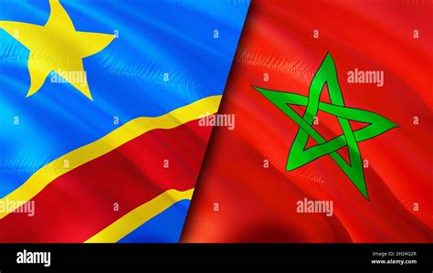 Morocco dr congo flag hi-res stock photography and images - Alamy