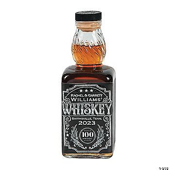 Personalized Whiskey Bottle Labels – 12 Pc. - Discontinued