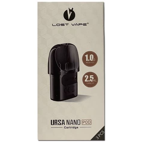 Lost Vape Ursa Nano Pods 1.0ohm Vape Shop Darwin Australia Pod Kits