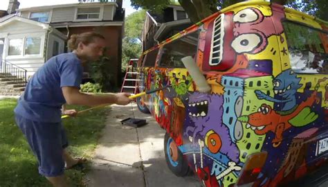 Time-lapse: Clear Coating The Hippie Van - Hippie Van ManHippie Van Man