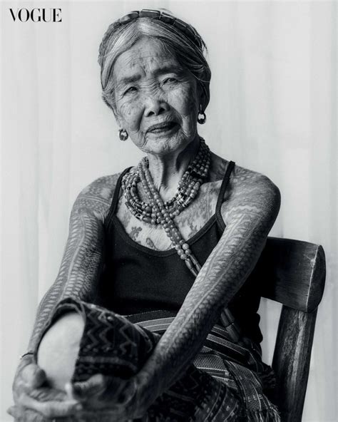 106-year-old Indigenous tattoo artist Apo Whang-Od becomes Vogue's oldest cover star - Good ...