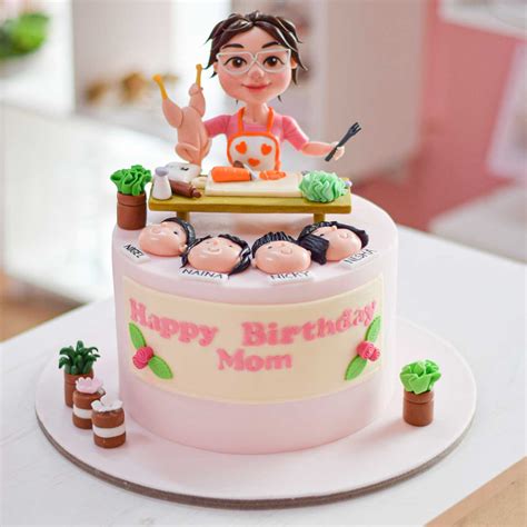 Mom's birthday cake | Cake for mother | Gift for mother