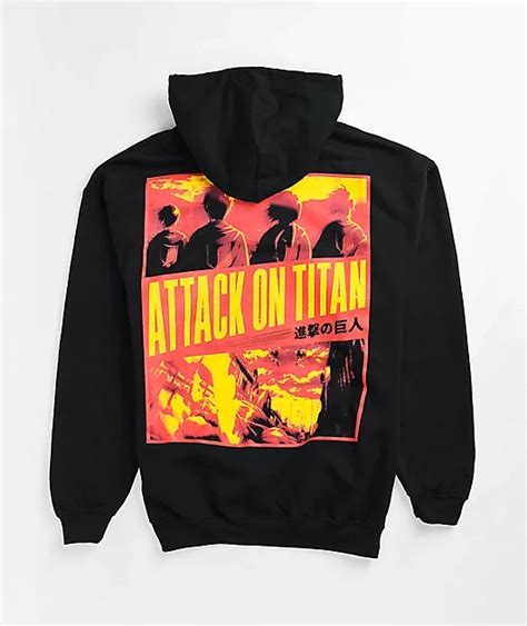 Attack On Titan Season 3 Black Hoodie