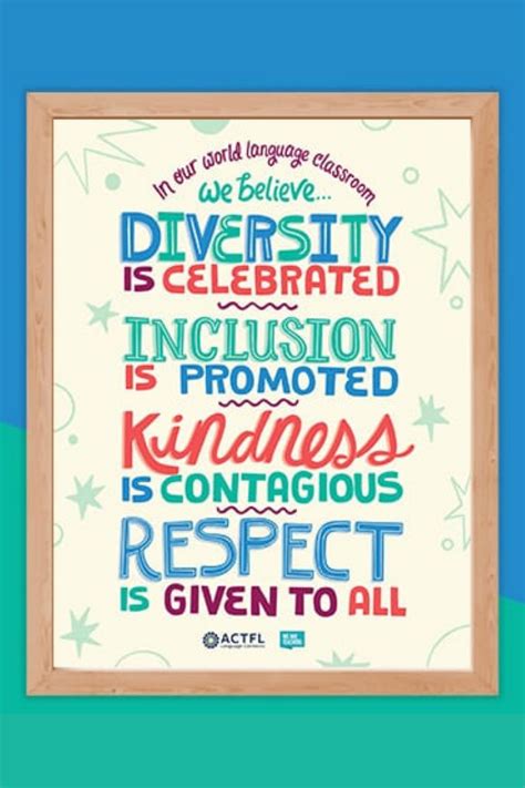 Diversity and inclusion are at the heart of world language instruction. Similarities and ...