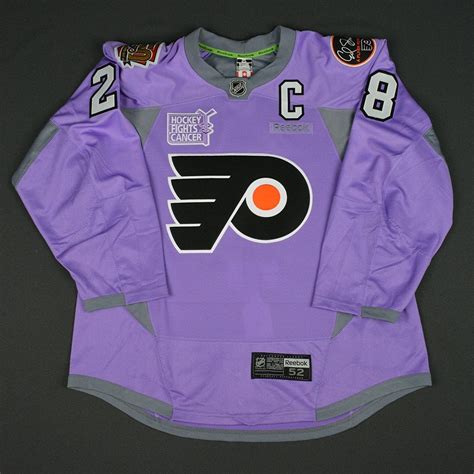 About the Flyers' Hockey Fights Cancer jerseys : Flyers